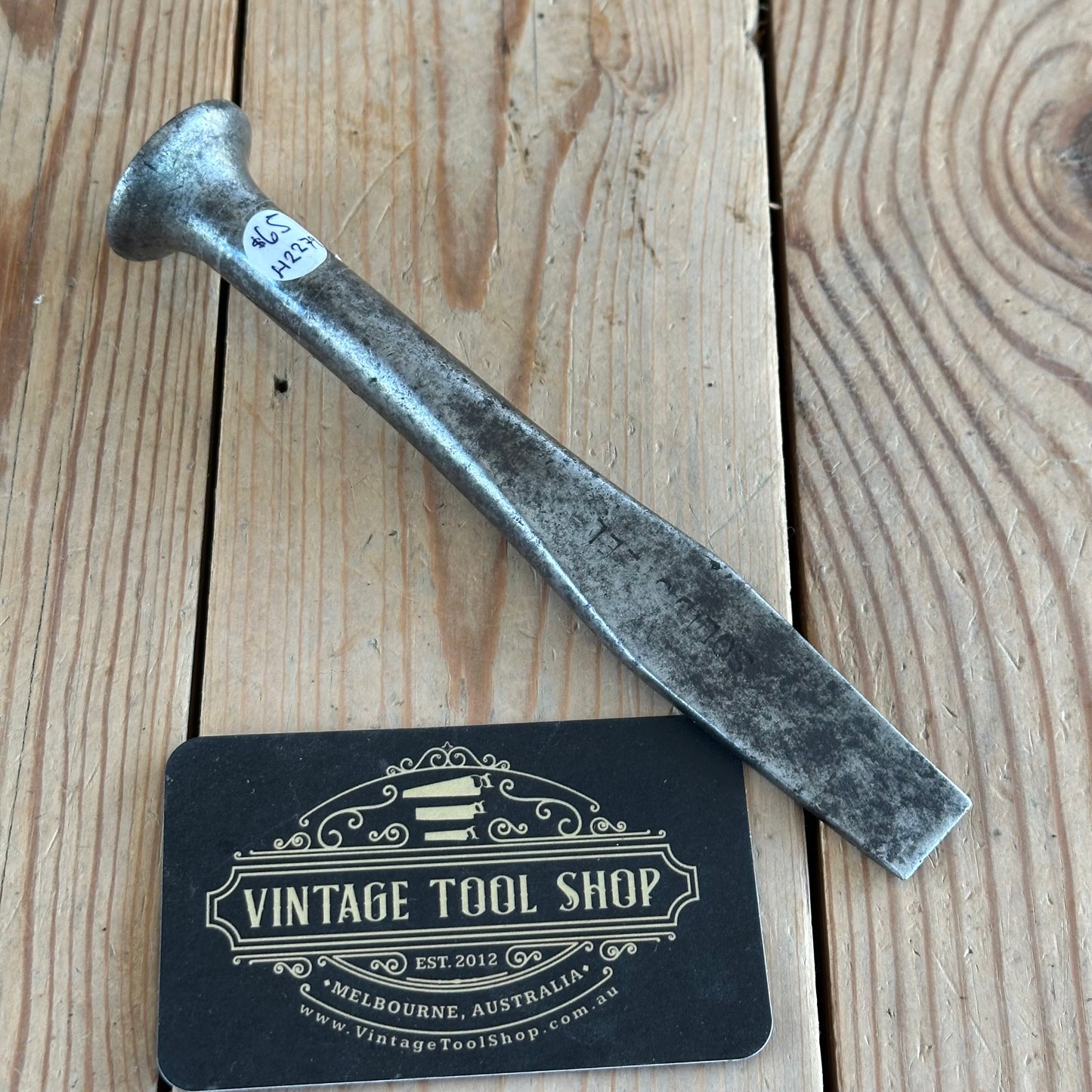 H2279 Vintage CAULKING IRON shipwright tool