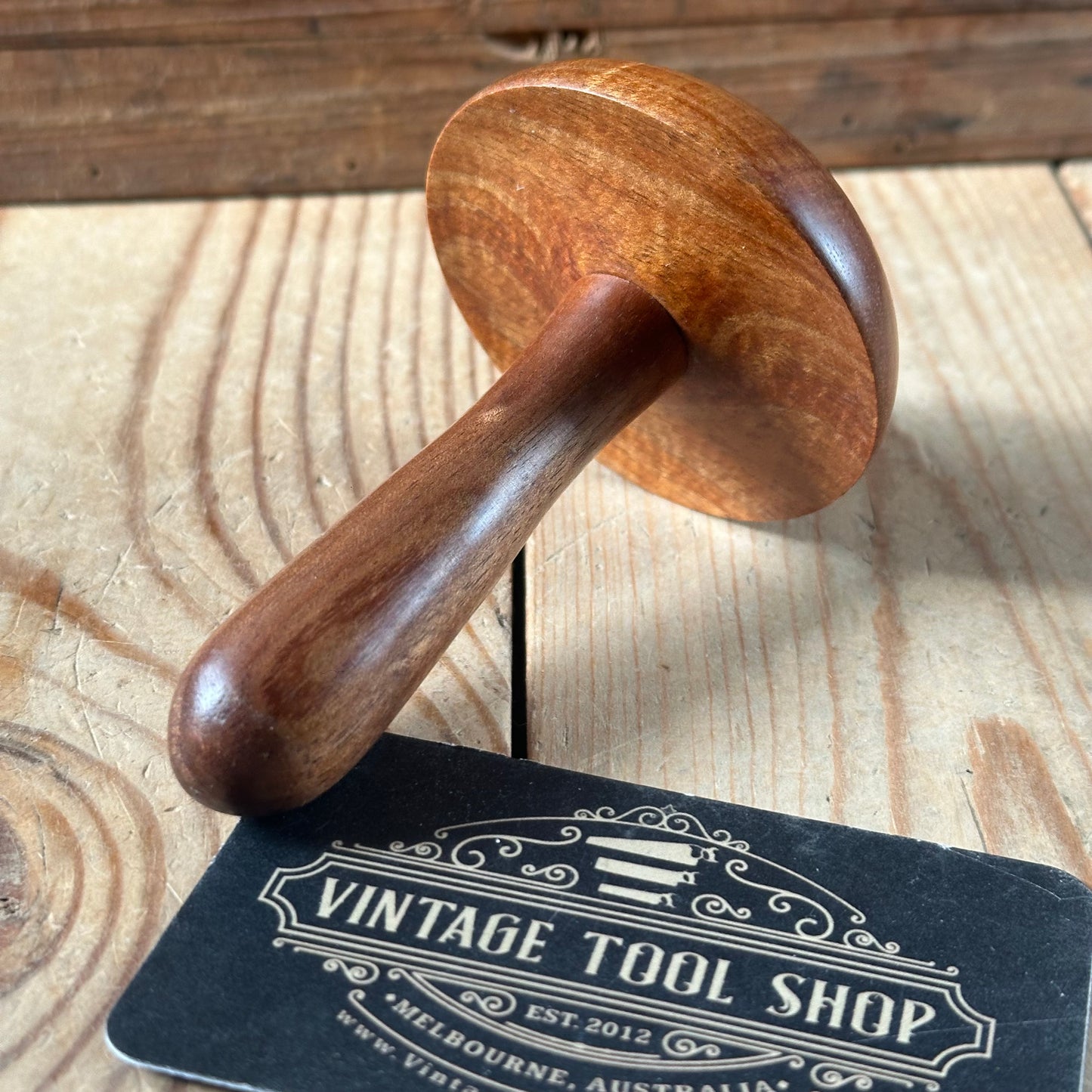 TS34-TS43 Australian made NEW! Tasmanian BLACKWOOD DARNING MUSHROOM mending tool