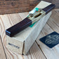 C3 CLEAN! Contemporary Australian HNT GORDON Gidgee CURVED BASE SPOKESHAVE IOB