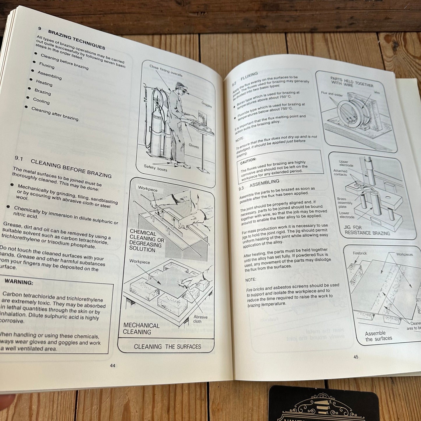 XBN190 Vintage 1977 No.5 BOOK BASIC TRADE MANUAL on SOLDERING by the Department of Employment & Youth Affairs
