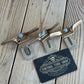 N900 Vintage set of 3 ALDON DETROIT BRONZE MINI SPOKESHAVES spoke shave