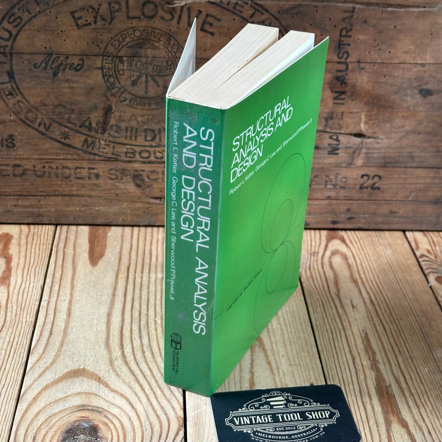 XBN165  Vintage BOOK STRUCTURAL ANALYSIS and DESIGN by R.L.Ketter, G.C.Lee, S.P.Prawel jr