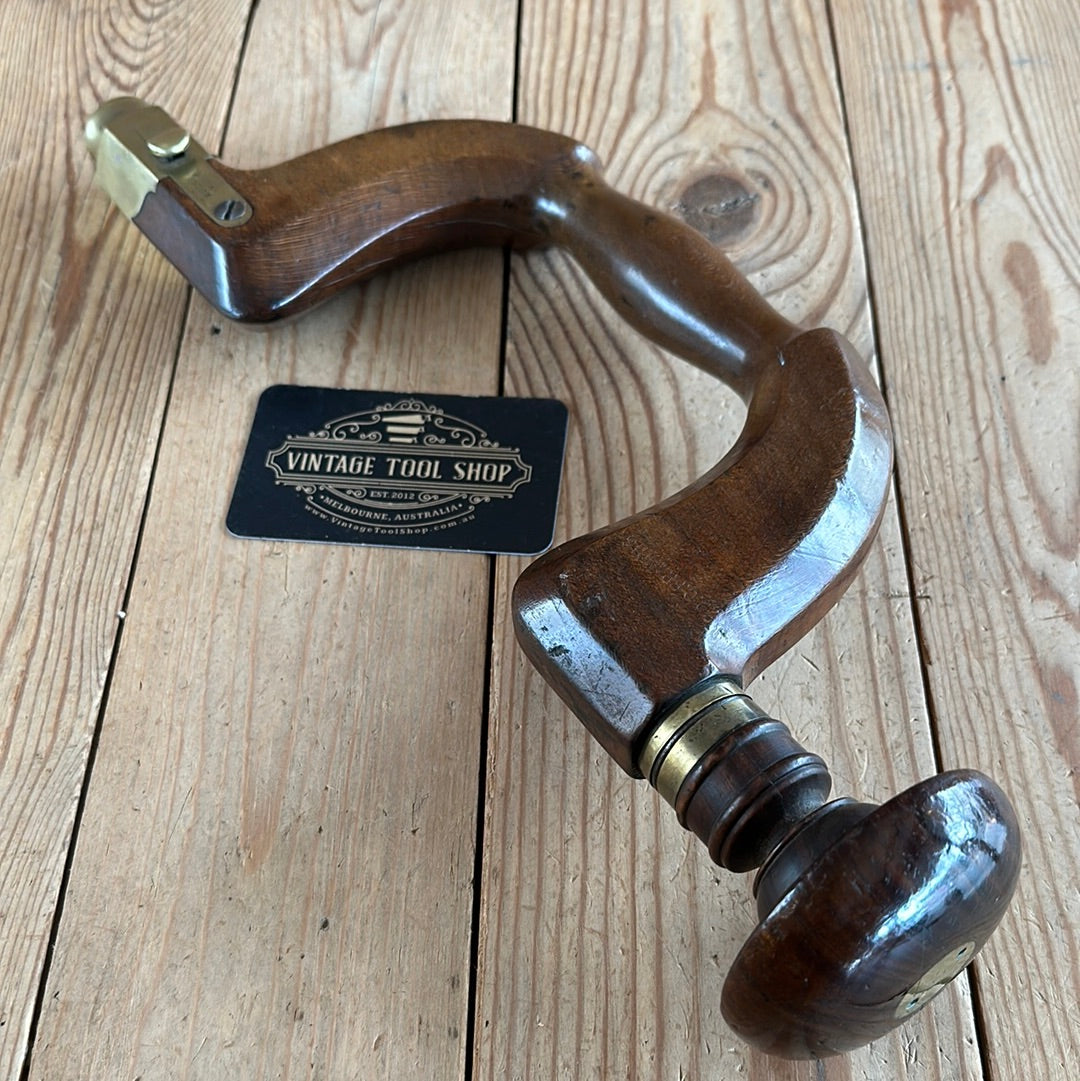 SOLD. N699 Antique BUCK of LONDON BEECH wooden BRACE