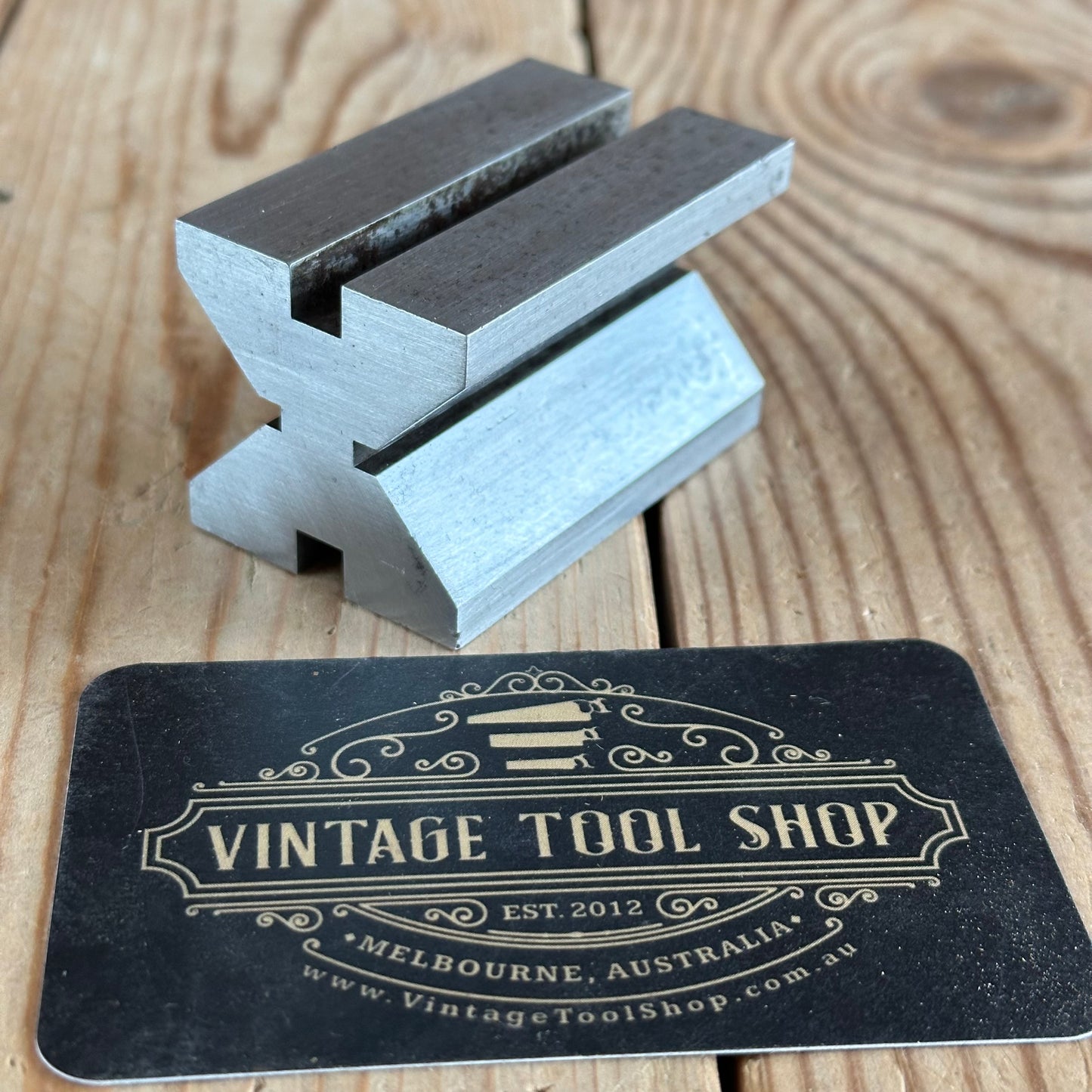 T9149 Vintage VEE V-BLOCK Engineers Jewellers Metalworking Tool