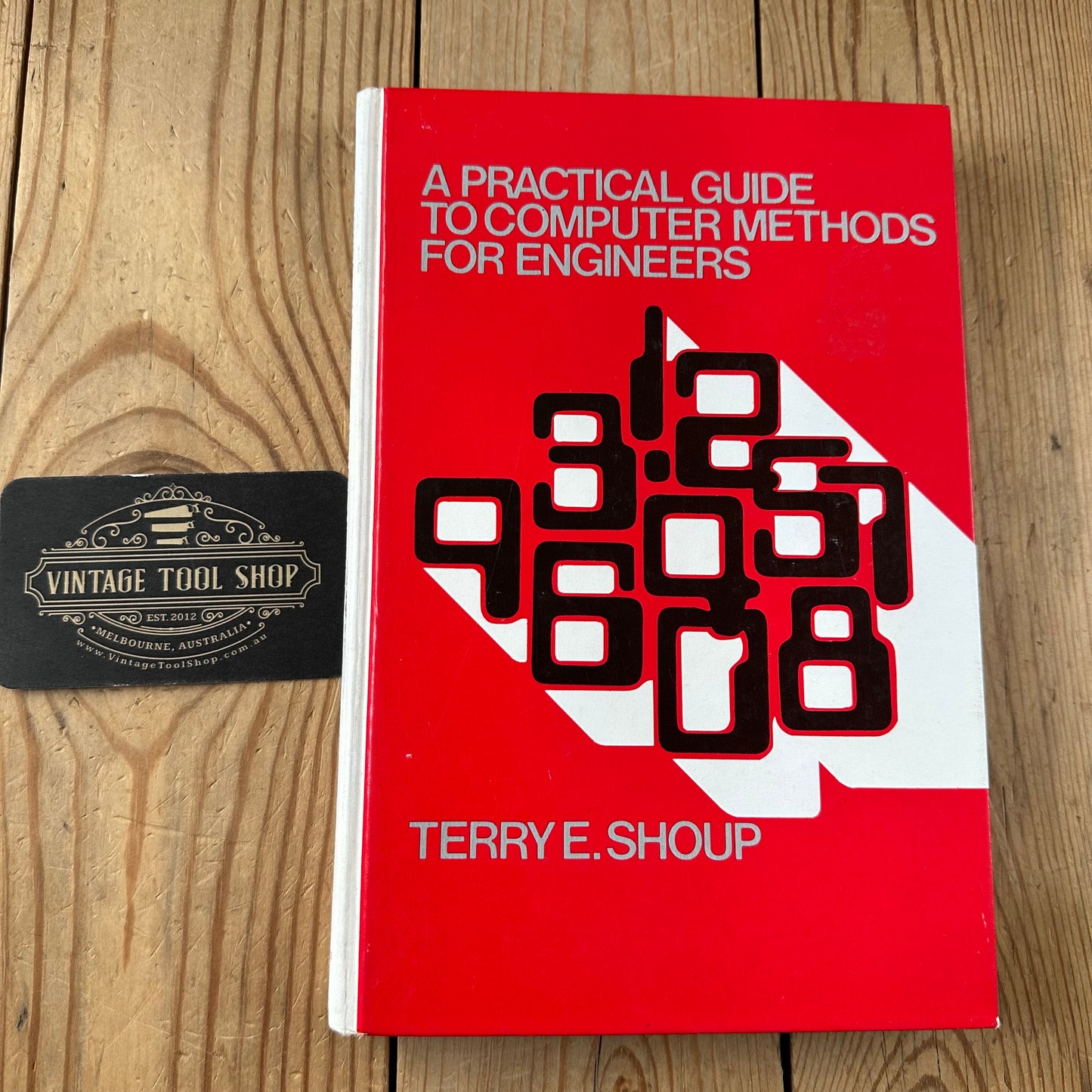 XBN131 Vintage BOOK A Practical Guide to Computer Methods for Engineers by T.Shoup