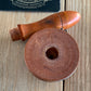 SOLD VD2132 Vintage English patented DARNING MUSHROOM mending tool