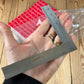 H2450 Vintage STARRETT USA No.21 thin steel metal SQUARE IOB