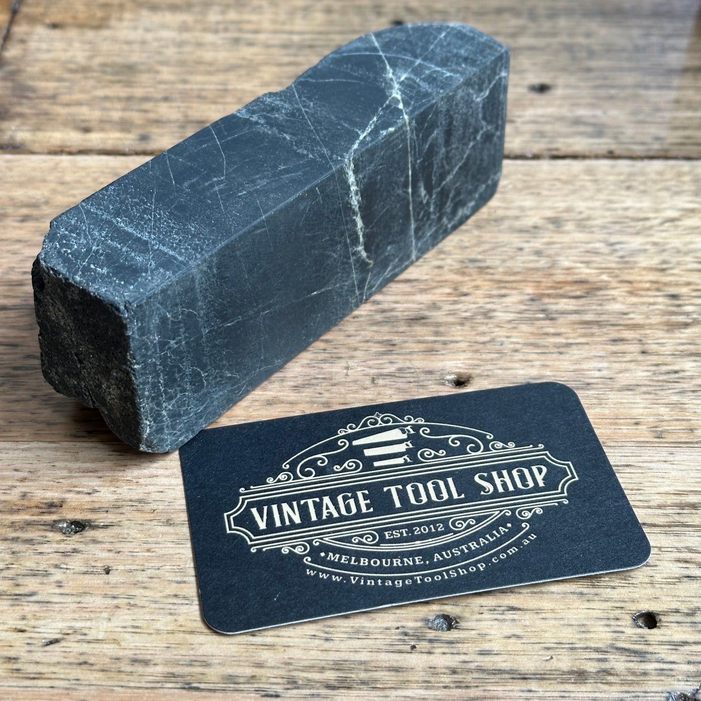 A389 Vintage BLACK TURKEY STONE Natural Sharpening OILSTONE oil