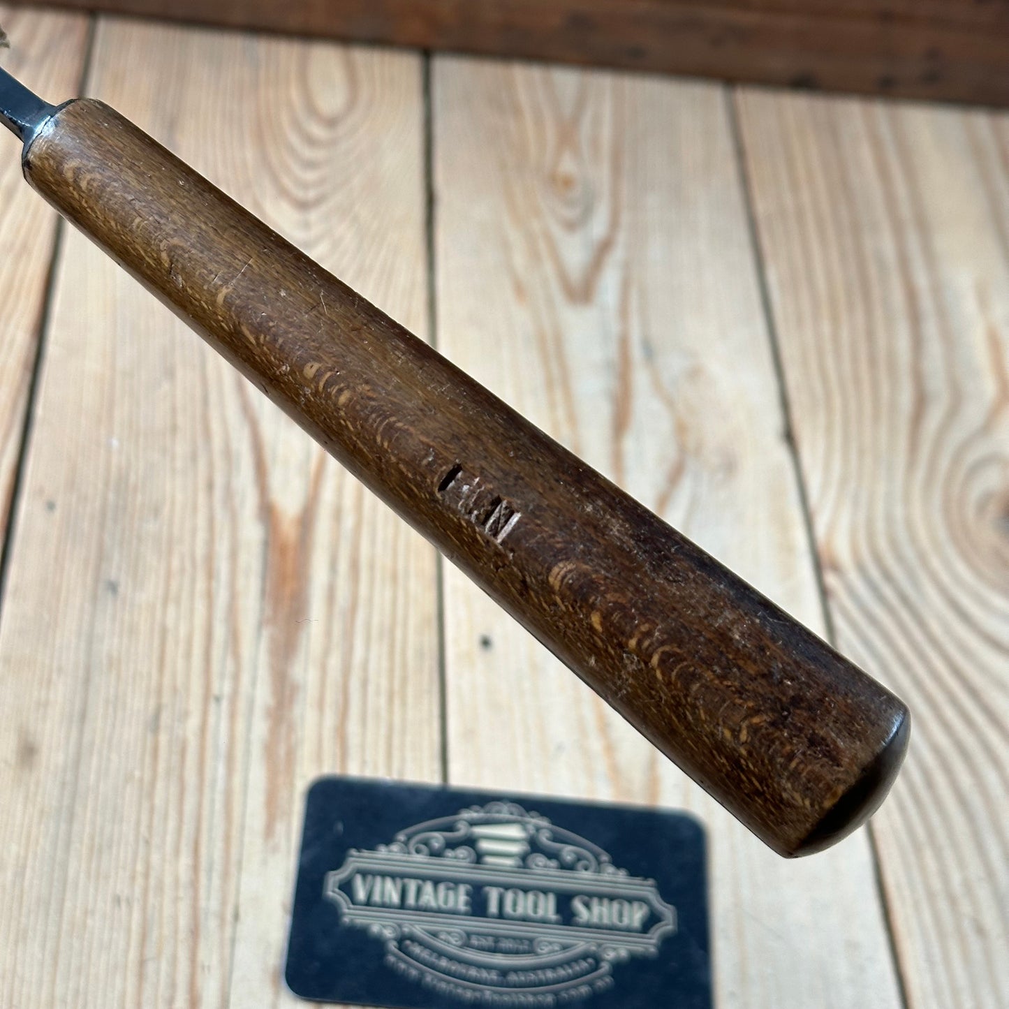 H2035 Vintage JAMES HOWARTH England 11mm Bent Fishtail Carving CHISEL