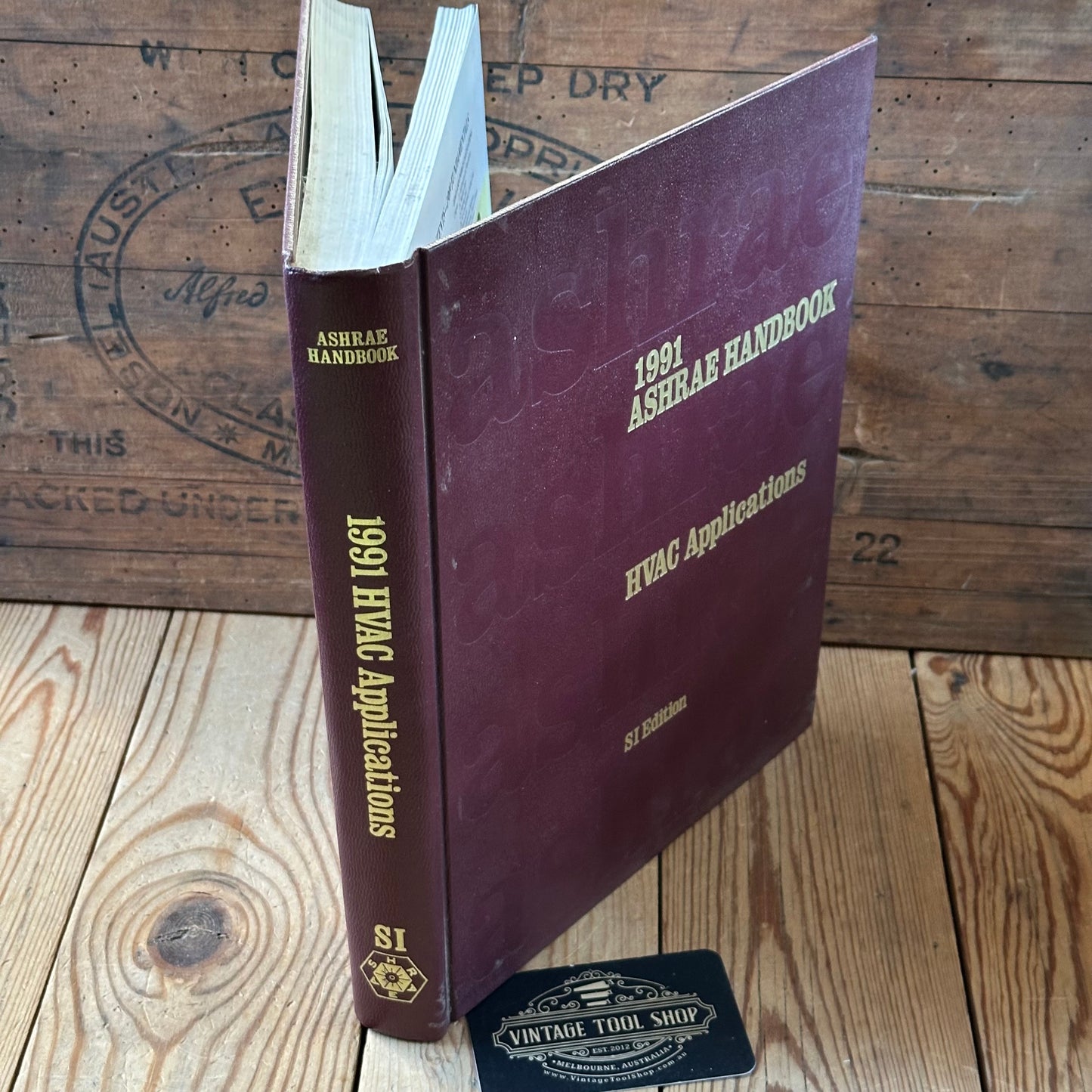 XBN133 Vintage 1991 BOOK The ASHRAE GUIDE & DATA BOOK