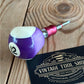 TR156 Repurposed Purple No.12 POOL BALL HEX TIP DRIVER by Tony Ralph