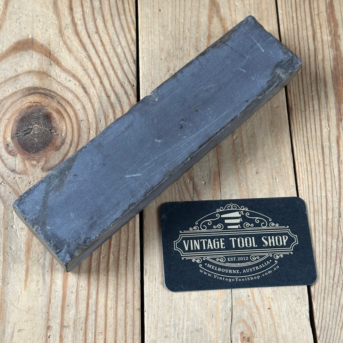A403 SMOOTH! Vintage LA LUNE FRENCH natural sharpening water STONE