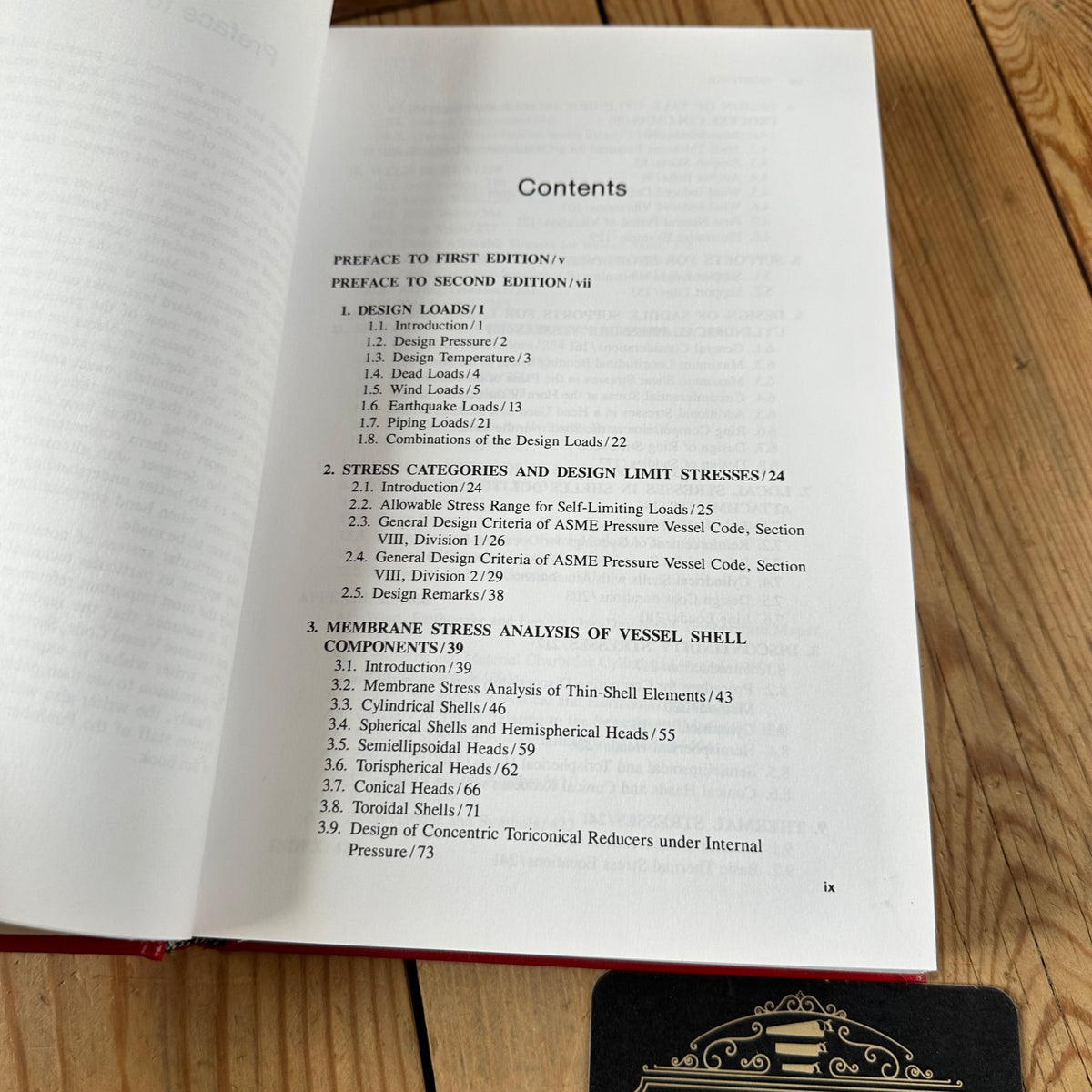 N2026 Vintage 1986 BOOK PRESSURE VESSEL DESIGN HANDBOOK 2nd edition by H.H.Bednar