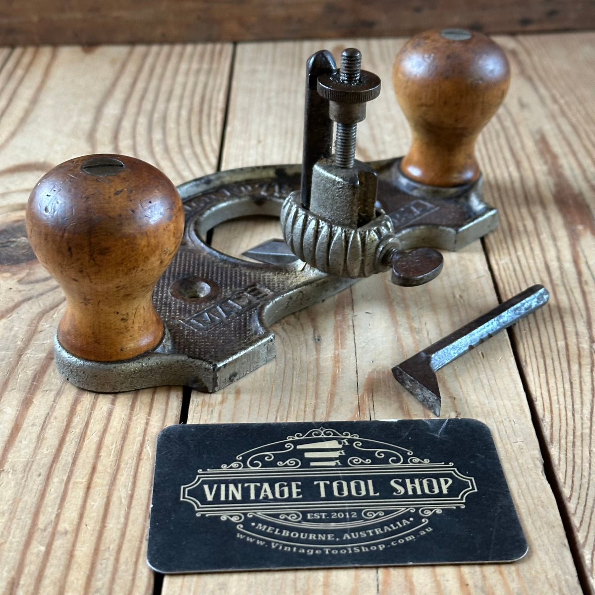 H2589 Vintage STANLEY USA No.71 & 1/2 Router PLANE