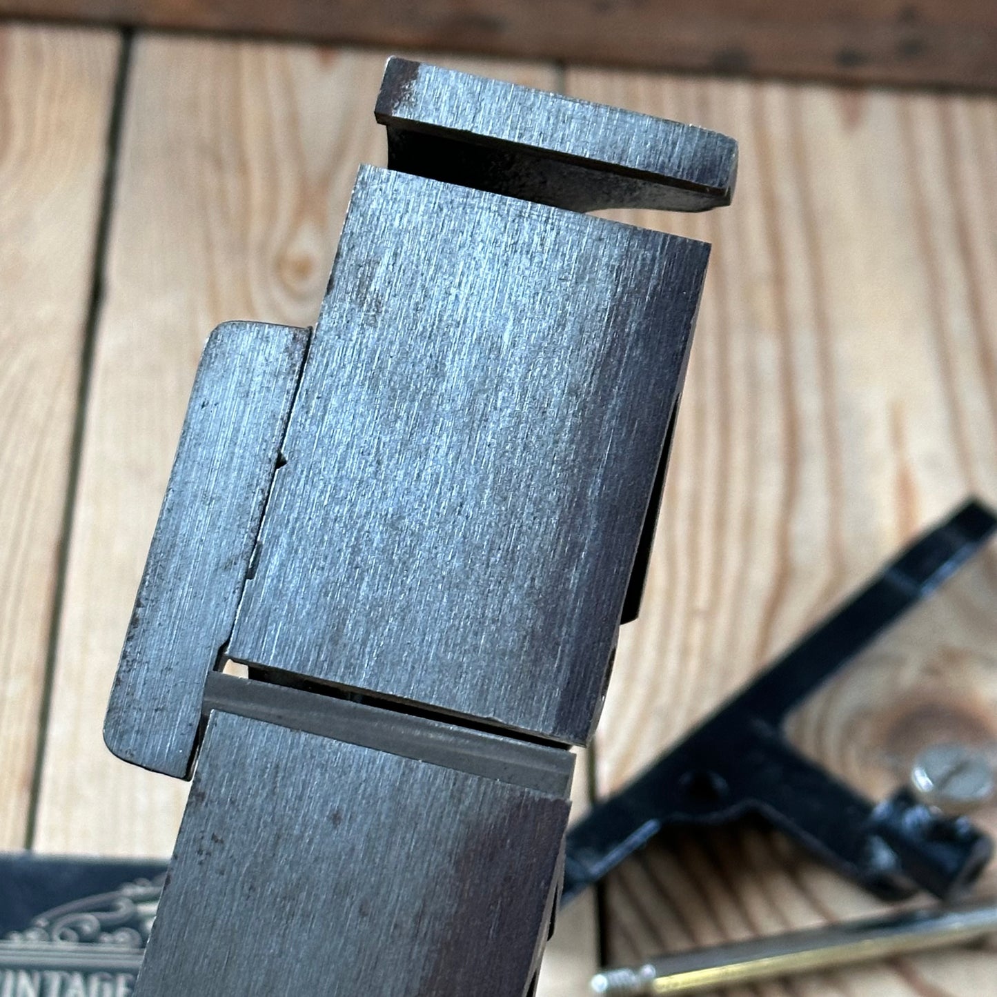 H2408 Vintage STANLEY England No.78 Duplex REBATE Rabbet PLANE IOB