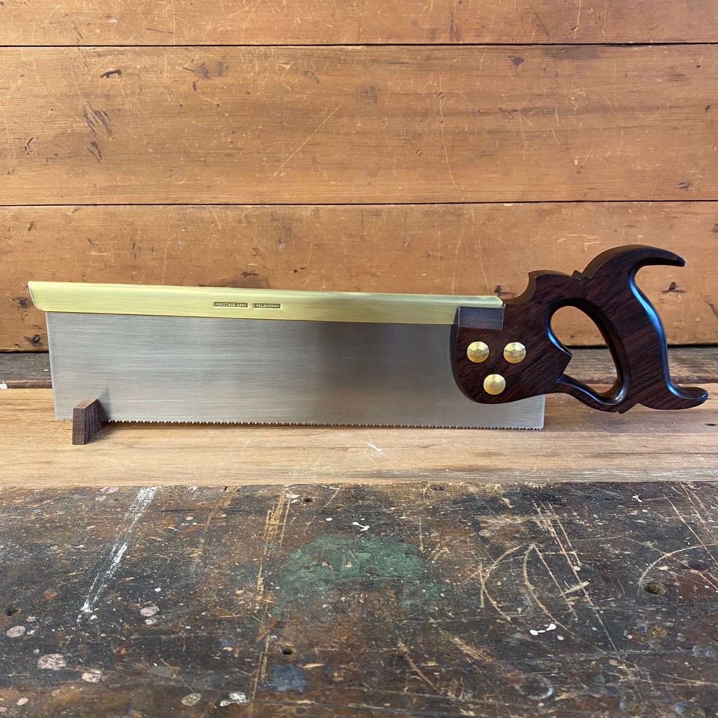 VHS21 HERITAGE SAWS Melbourne 14” KINGSTON 11ppi XCUT Carcass SAW with an INDIAN ROSEWOOD handle