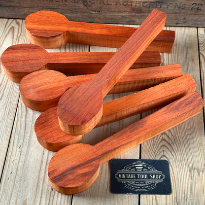 NEW! Exotic! 1 x PADAUK whittling SPOON / LADLE carving BLANK