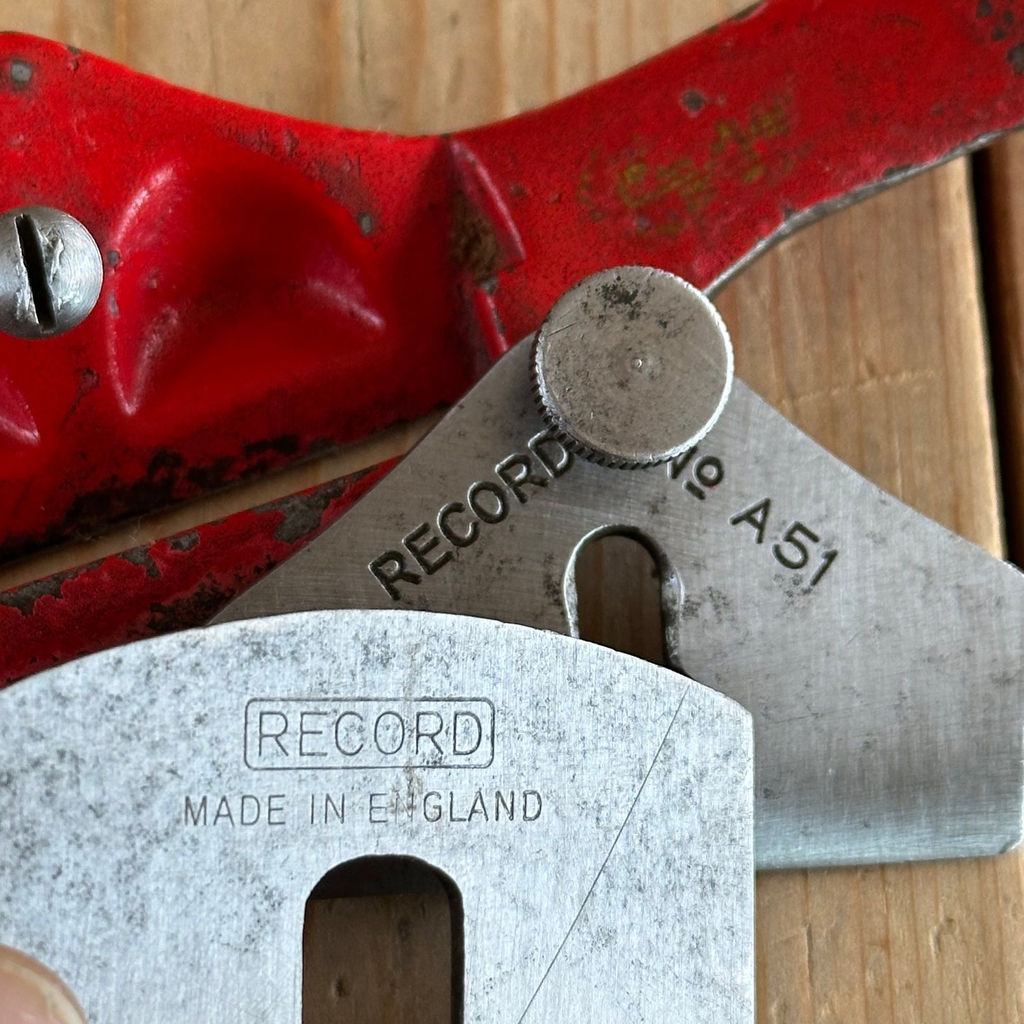 D1826 Vintage RECORD No.A51 Malleable Iron CONVEX SPOKESHAVE spoke shave