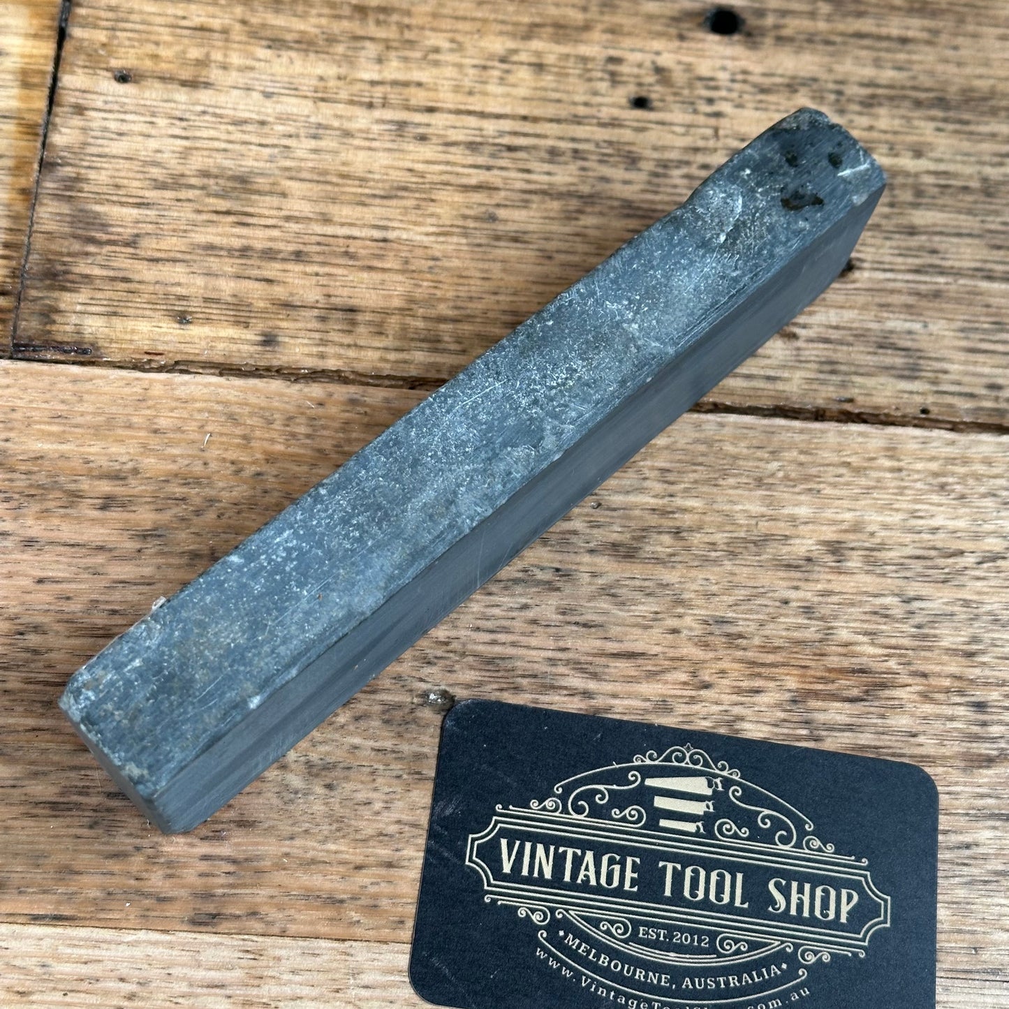 A386 Vintage SCOTTISH Blue Water of Ayr Razor BARBER HONE sharpening stone waterstone