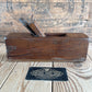 Y973 Antique FRENCH Wooden SMOOTHING PLANE display