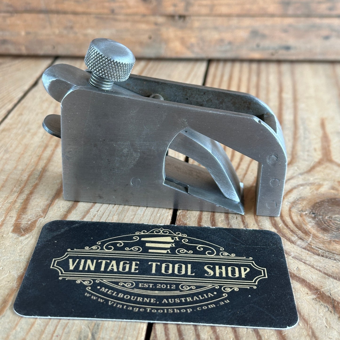 D1562 Vintage User or Workshop Made Bullnose Rebate PLANE