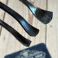 N1750 Vintage set of 3 x English made SPOON GOUGES Carving chisels