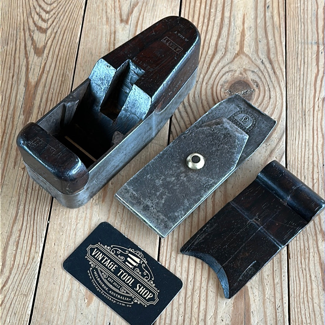 N638 Antique Rosewood & IRON SMOOTHING plane