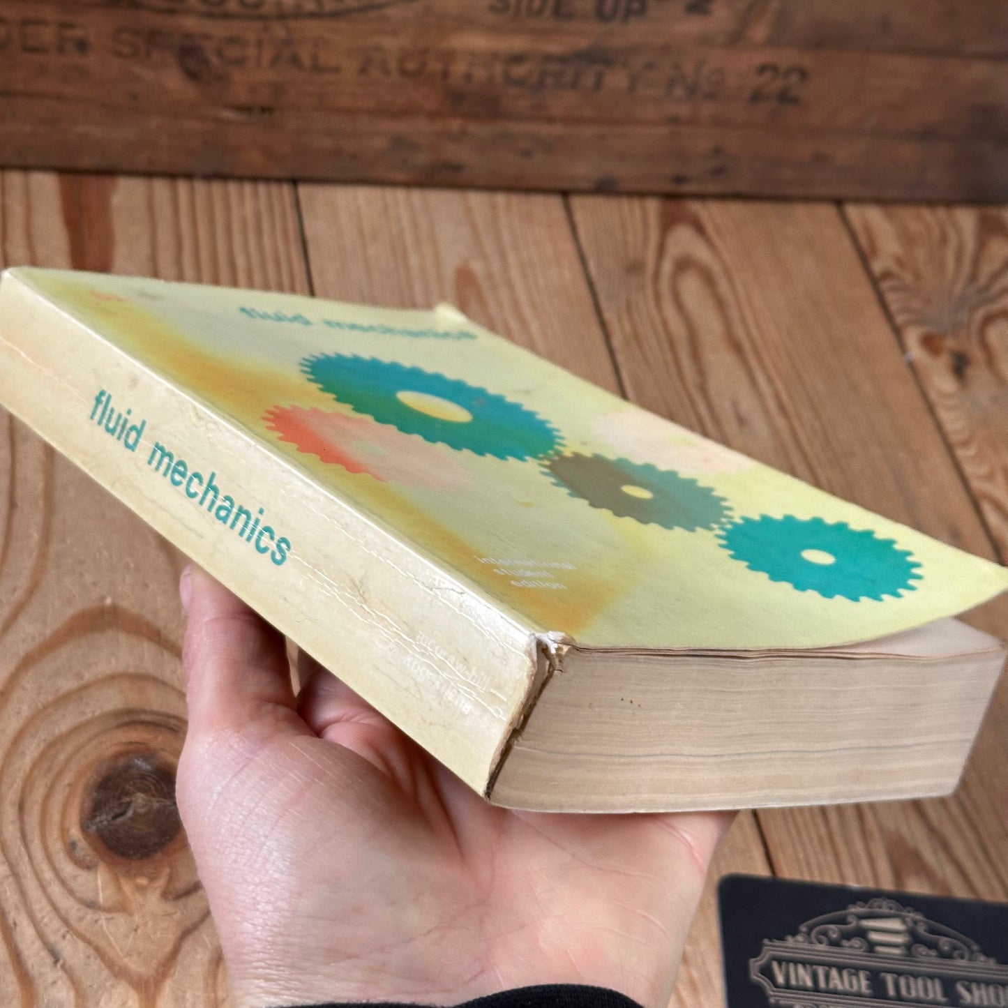 XBN21 Vintage BOOK FLUID MECHANICS by V.L.Streeter