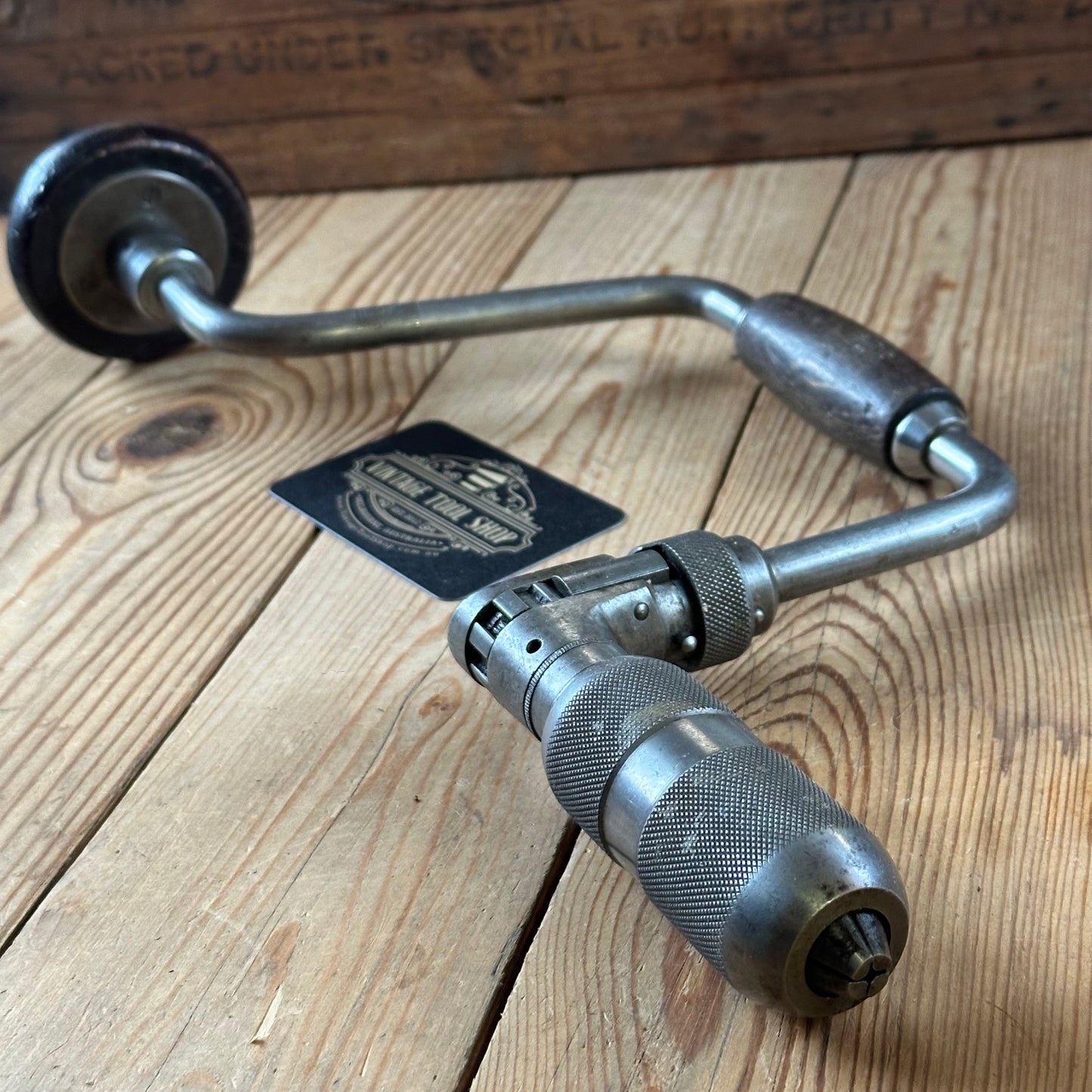 H2430 Vintage FLOTT 4 chuck BRACE drill
