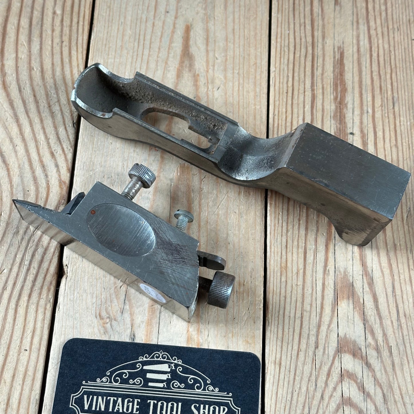 N1794 Vintage STANLEY England No.93 Rabbet REBATE Shoulder CHISEL PLANE