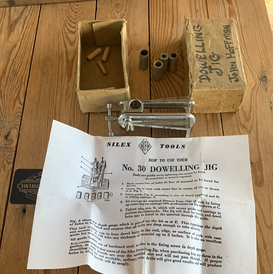 T9647 Vintage SILEX Australia No.30 Dowelling Jig