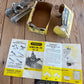 SOLD N768 Vintage STANLEY USA No.59 Dowelling JIG with 8 x sleeves & instructions IOB