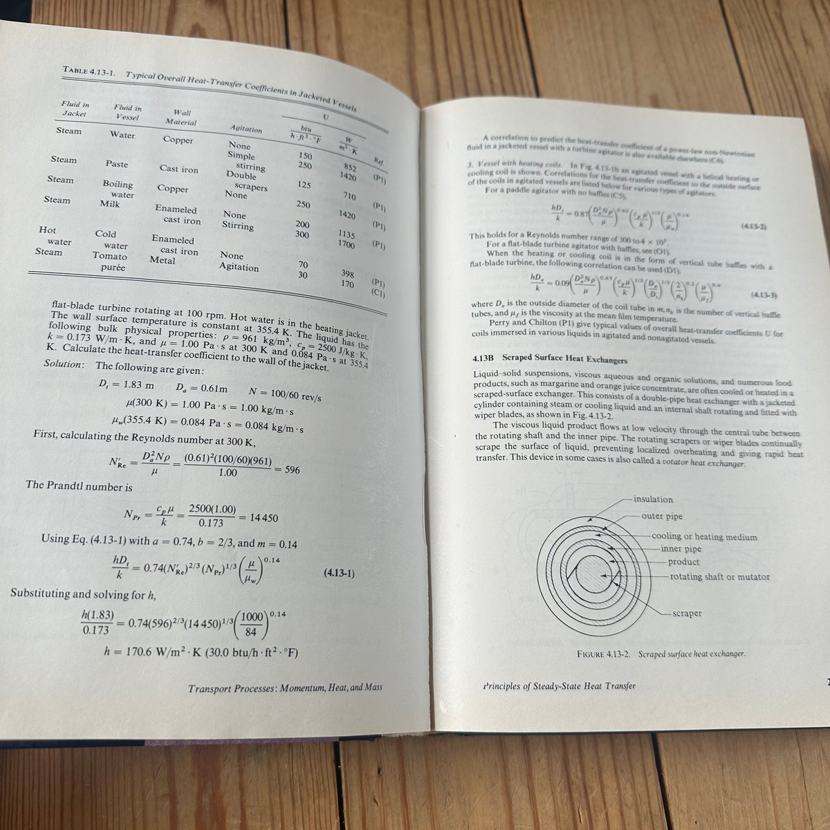 XBN210 Vintage BOOK TRANSPORT PROCESSES and UNIT OPERATIONS by C.J.Geankoplis