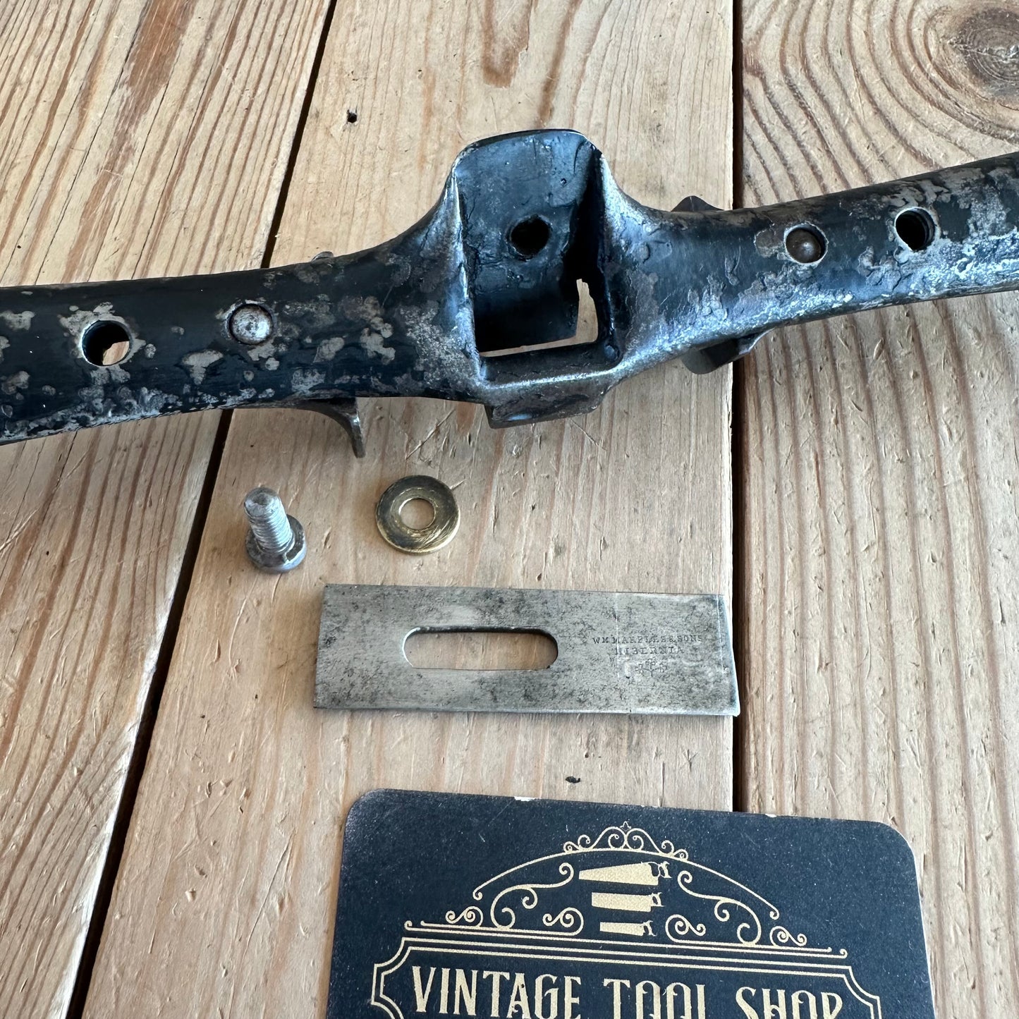 N676 Vintage MARPLES Rabbet SPOKESHAVE spoke shave