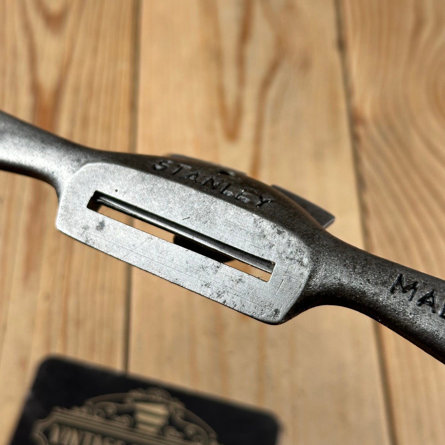 D2042 Vintage STANLEY England Flat Base No:64 SPOKESHAVE Spoke Shave