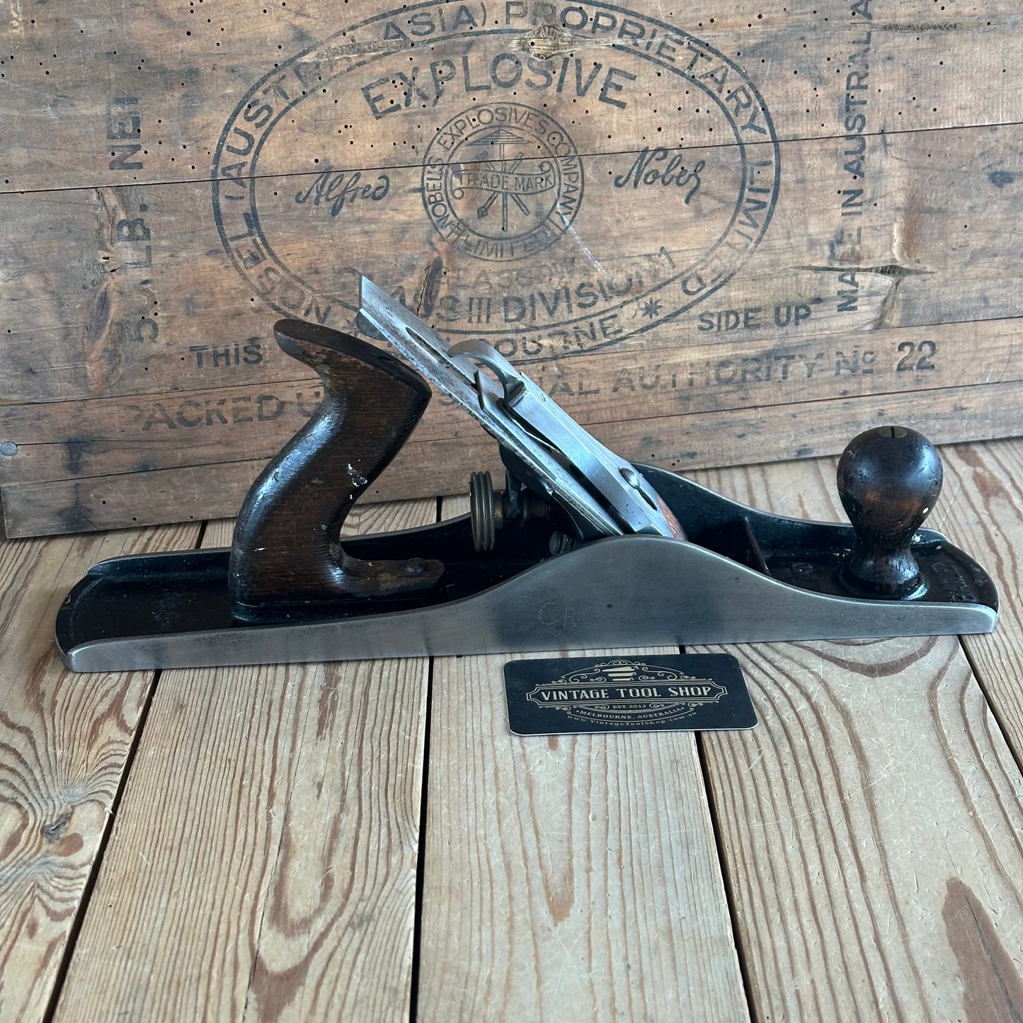 H2360 Vintage STANLEY England No.5 1/2 PLANE