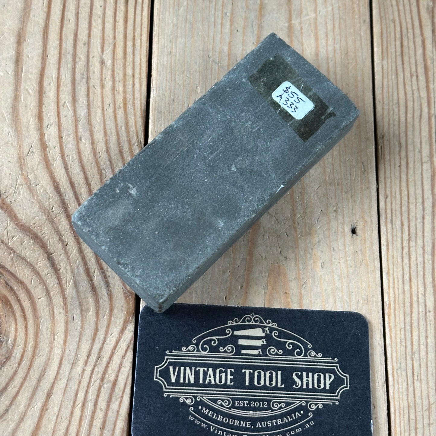 A333 Vintage small QUEER CREEK SANDSTONE Natural Sharpening Stone WATERSTONE