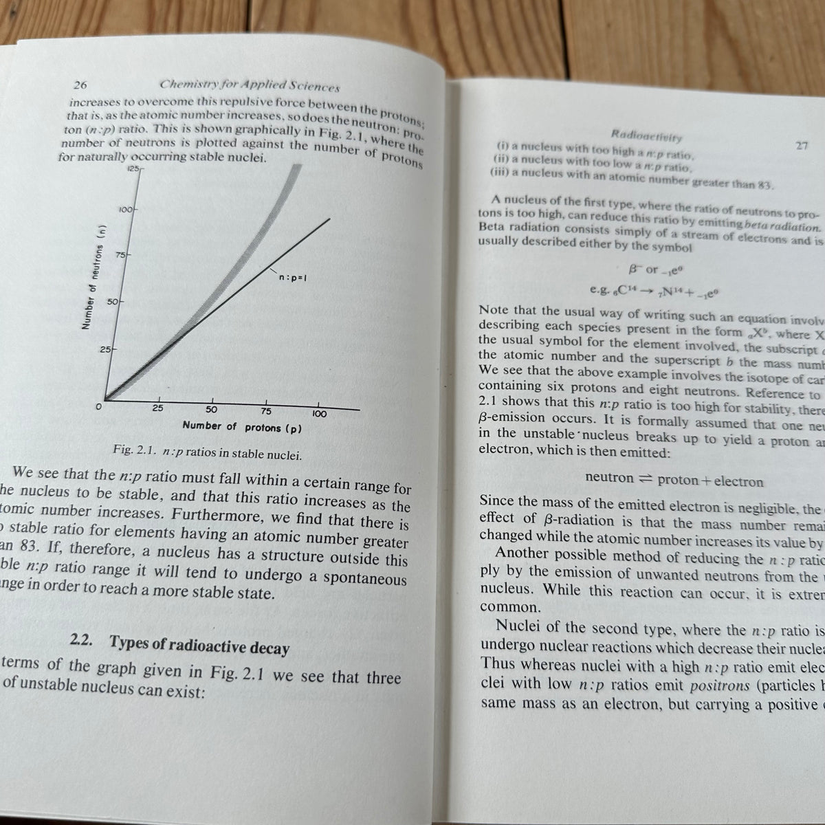 N2033 Vintage 1970 BOOK CHEMISTRY for the APPLIED SCIENCES by W.Steedman, I.H.Anderson & R.B.Snadden