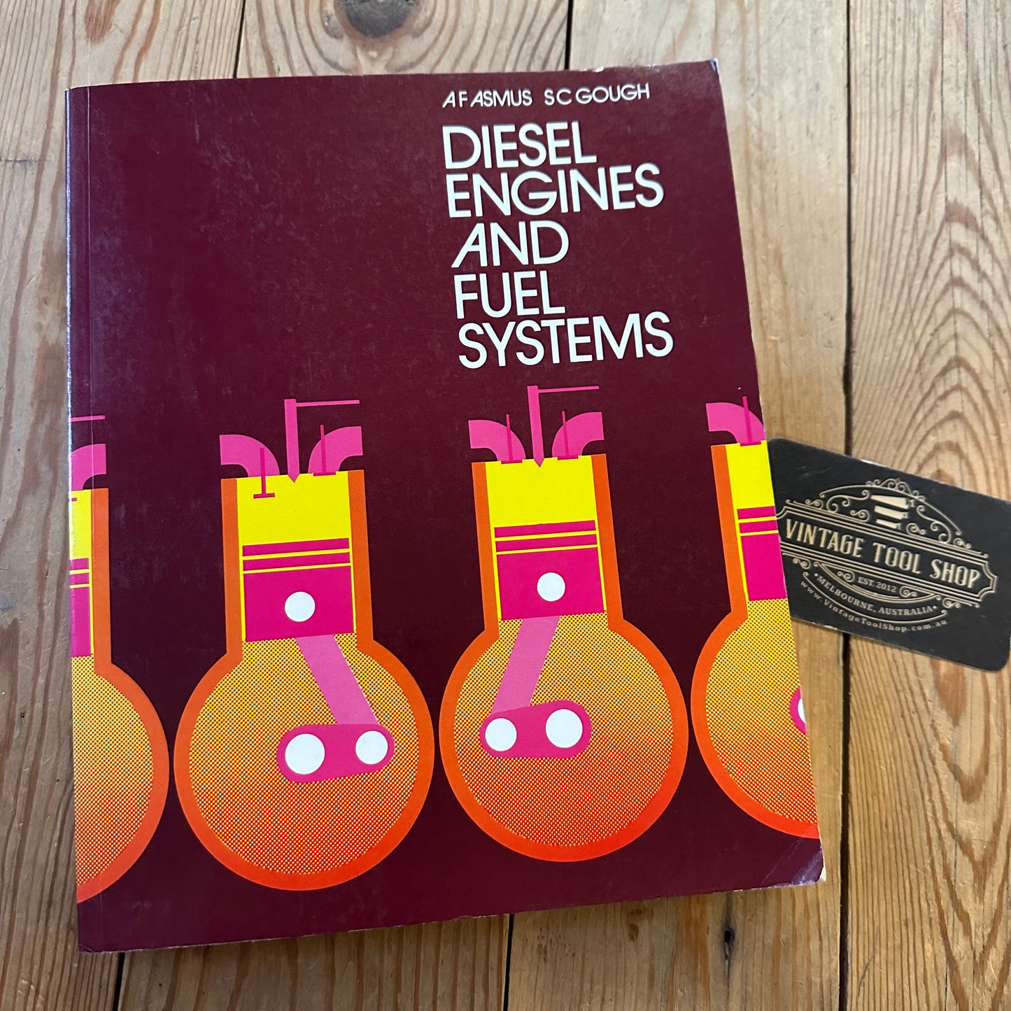 XBN82 Vintage BOOK DIESEL ENGINES and Fuel Systems by A.F.Asmus & S.C.Gough