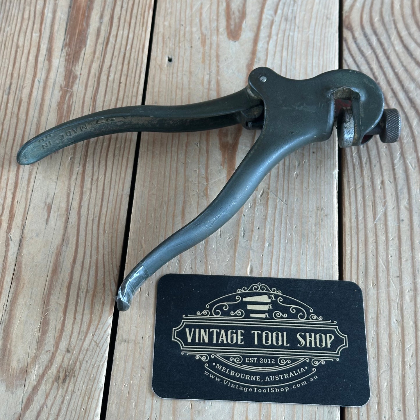 H2346 Vintage ECLIPSE no.77 England Bronze SAW SET