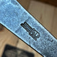 D1892 ANCIENT! Large antique 40mm EUROPEAN SKEW Carving CHISEL