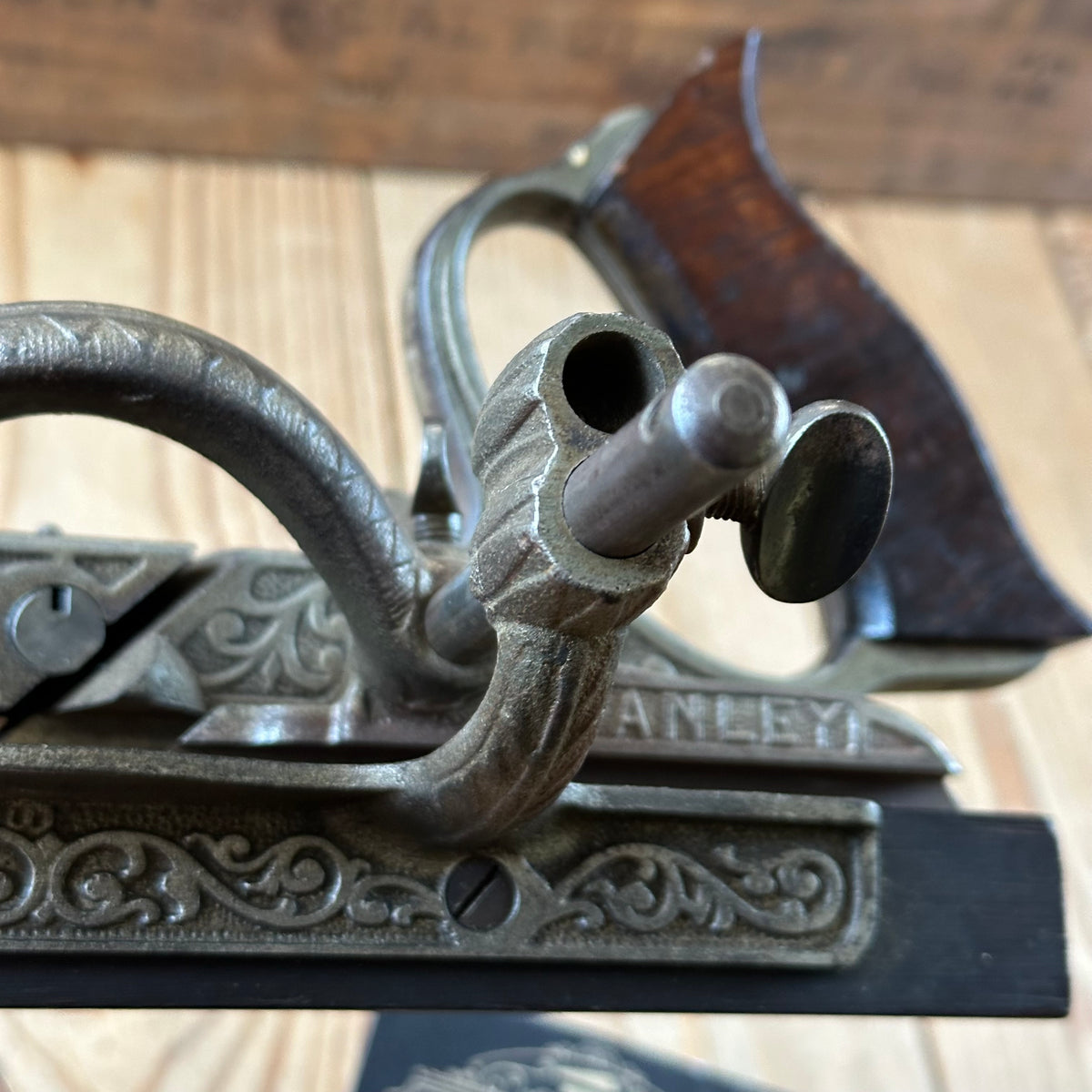 C6 COMPLETE! Antique STANLEY USA No.46 Combination PLANE with 10 cutters