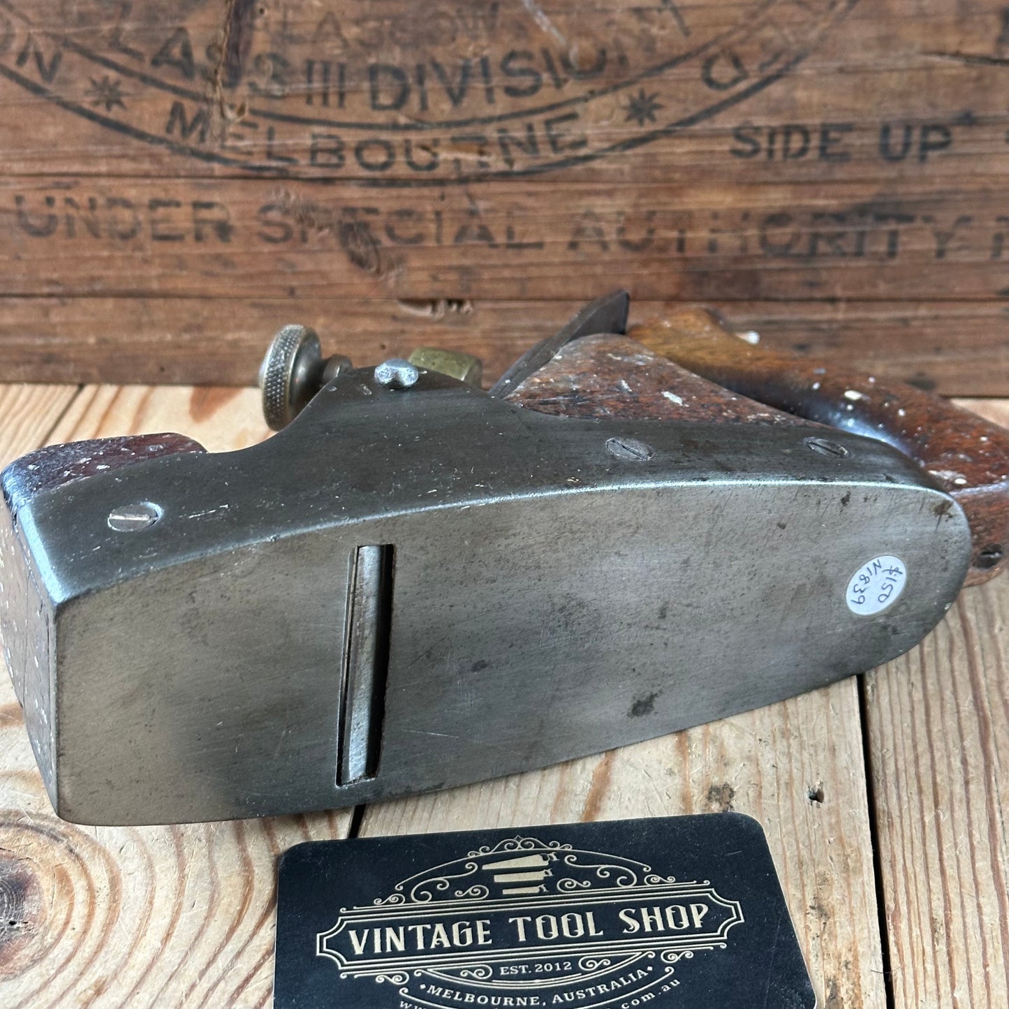 N1839 Vintage cast iron INFILL plane PROJECT