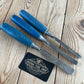 D765 Vintage STANLEY 3 x beveled CHISELS