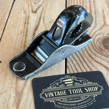 H1458 Vintage STANLEY England No:102 Block PLANE