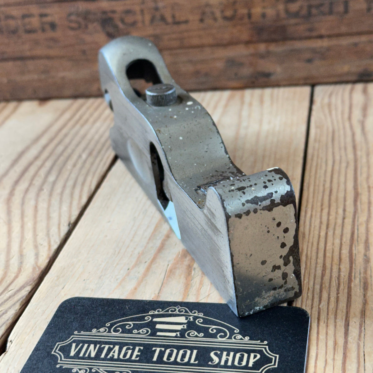 N1846 Vintage STANLEY USA 1907 No.93 Rabbet REBATE Shoulder CHISEL PLANE