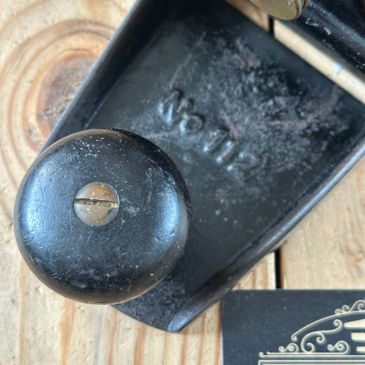N1840 AWESOME! Vintage STANLEY no.112 scraper PLANE