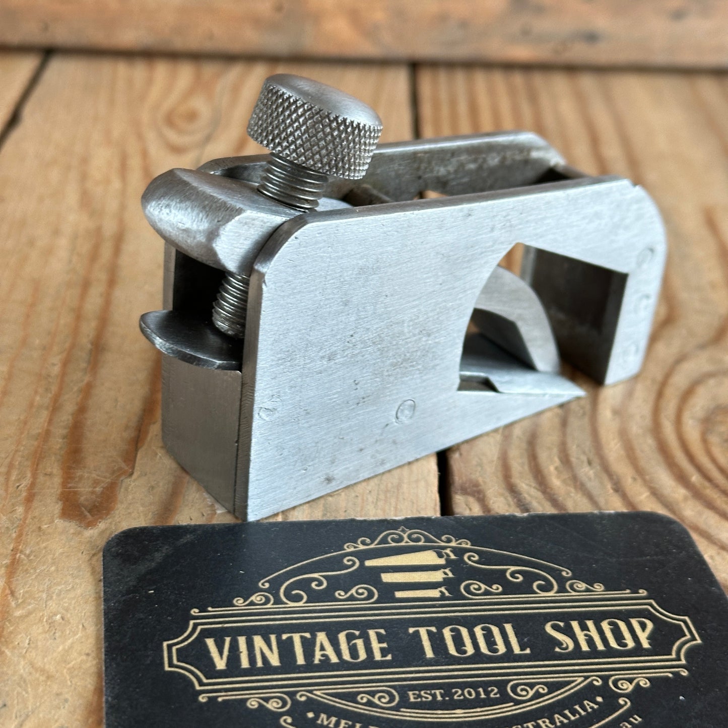 D1562 Vintage User or Workshop Made Bullnose Rebate PLANE