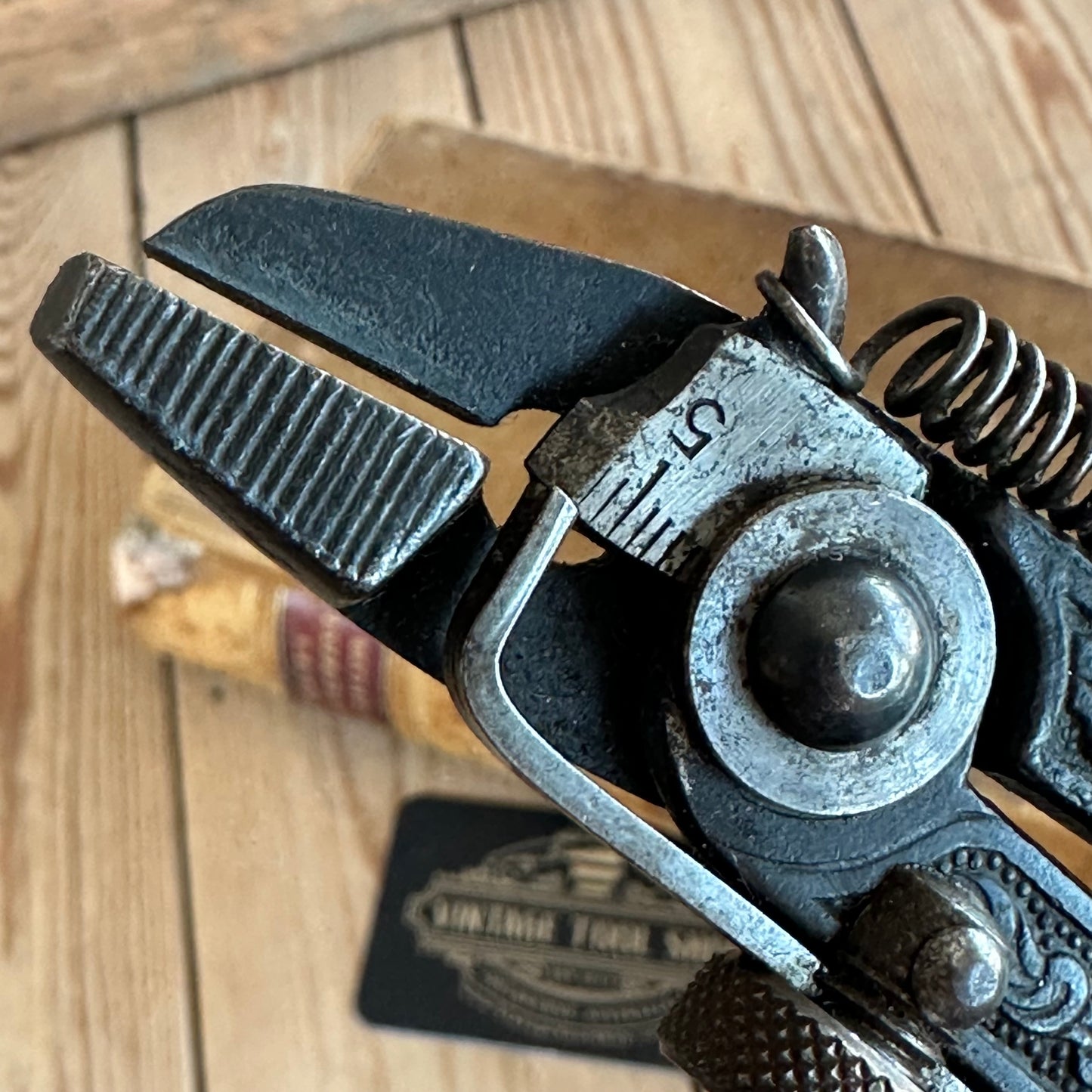N1530 Vintage AHREM’S GOODLINE Germany ORNATE SAW SET Pliers