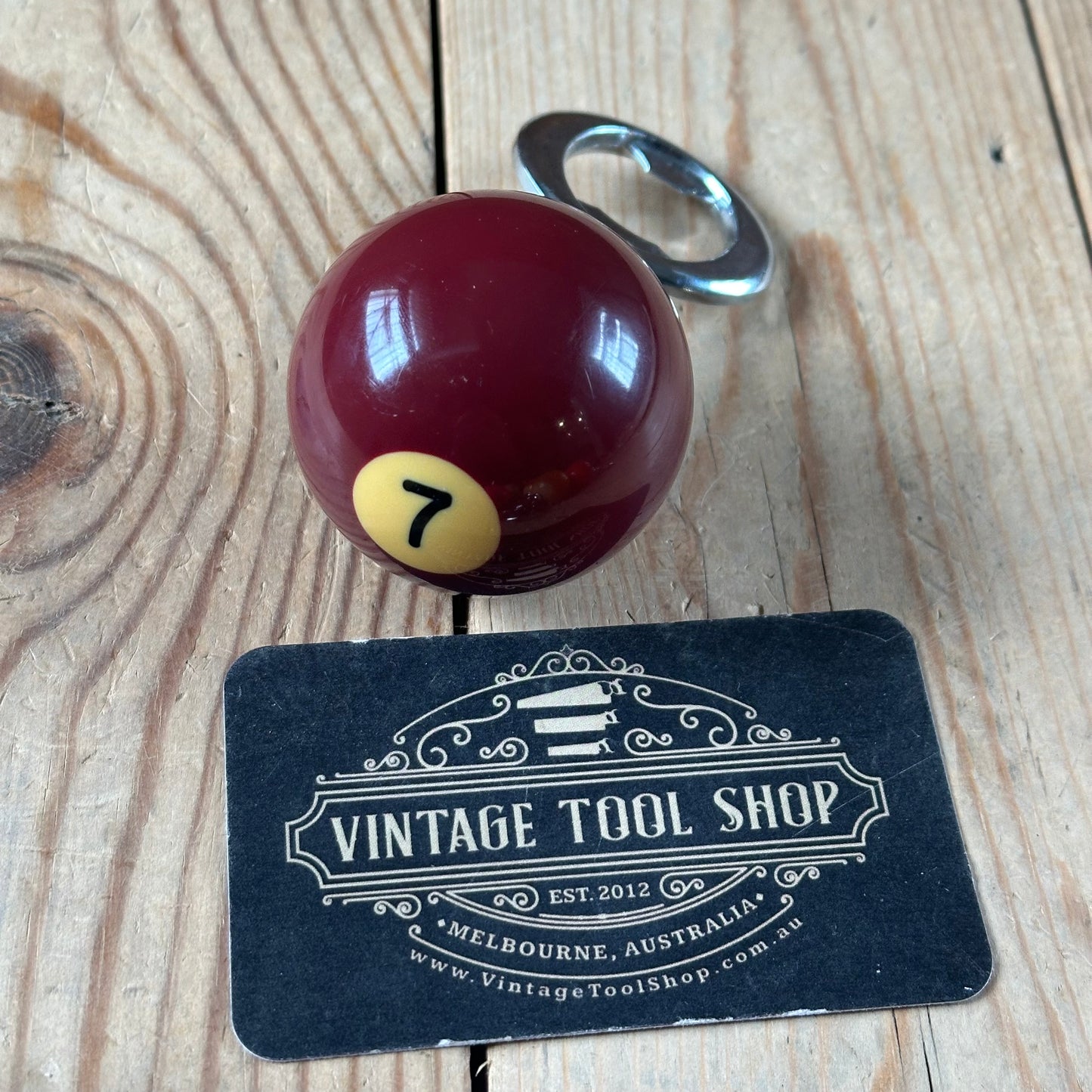 TRB NEW! AUSTRALIAN made POOL BALL BOTTLE OPENERS by TONY RALPH